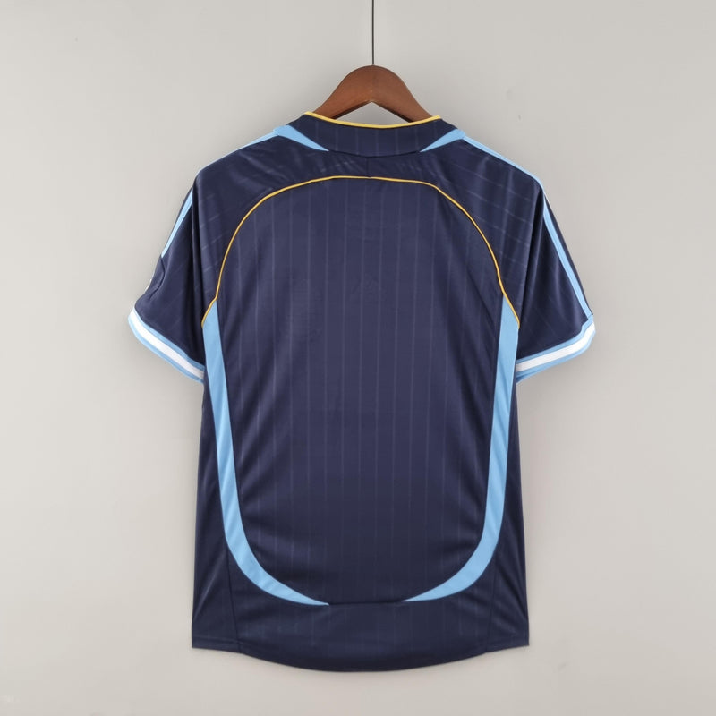 Camisa Retrô Argentina 2006 II Away - Azul Escuro - Adidas