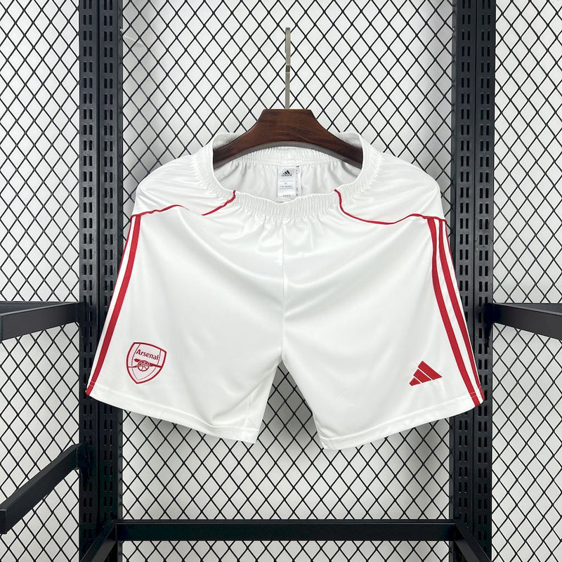 Short Arsenal 2025/2026 I Home - Branco