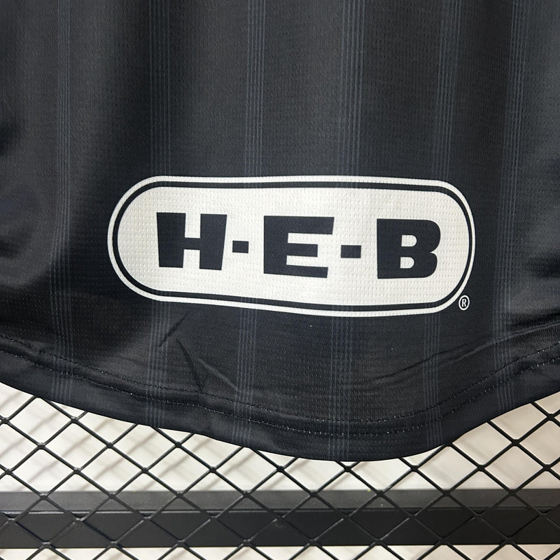 Camisa Monterrey 2024/25 III Third - Torcedor - Preta - Todos Patrocínios
