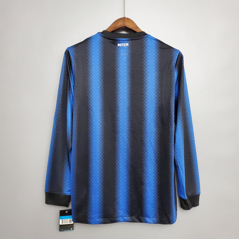 Camisa Retrô Inter de Milão 2010/2011 I Home - Manga Longa Nike