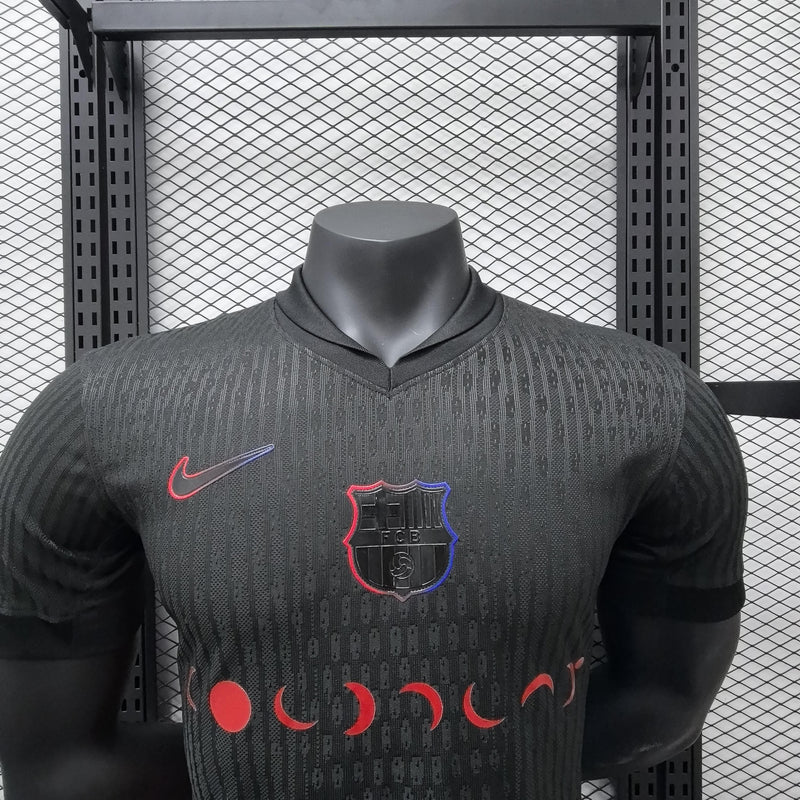 Camisa Barcelona 2024/2025 II Preta Coldplay - Jogador