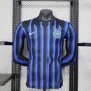 Camisa Inter de Milão 2025/26 I Home - Manga Longa Jogador