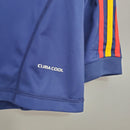 Camisa Retrô Espanha Final Copa 2010 II Away - Azul - Manga Longa Adidas