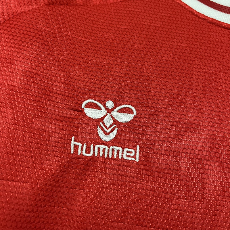 Camisa Dinamarca 2024/25 I Home - Torcedor