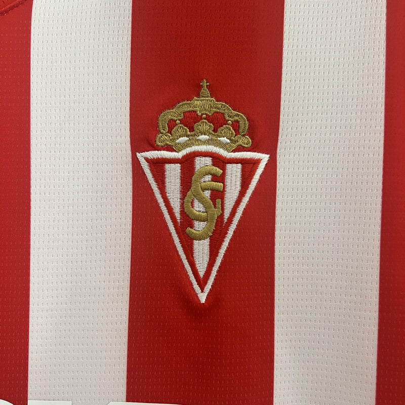 Camisa Sporting Gijon 2024/25 I Home - Torcedor