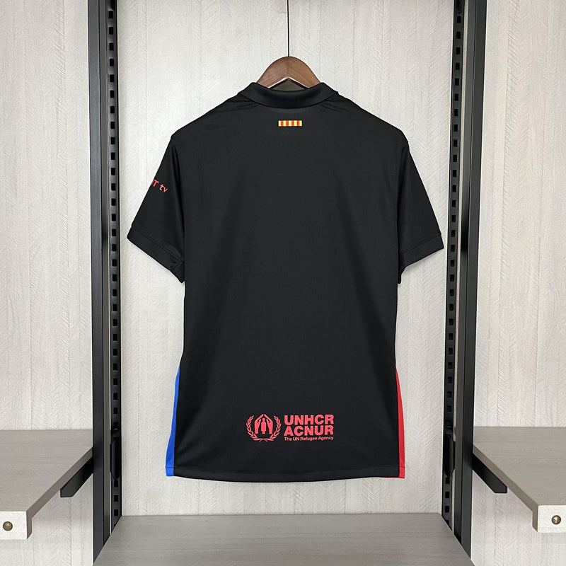 Camisa Barcelona 2024/25 II Away - Torcedor - Preta