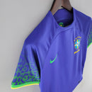 Camisa Brasil 2022 II Away - Feminina - Azul