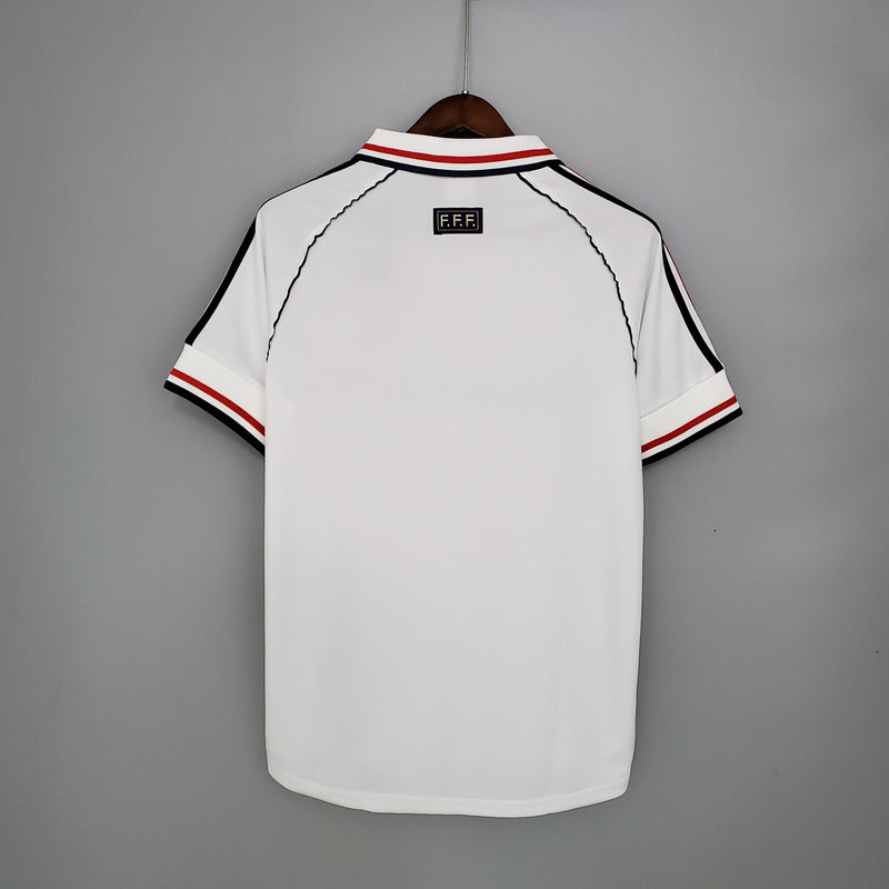 Camisa Retrô França 1998 II Away - Branca - Adidas