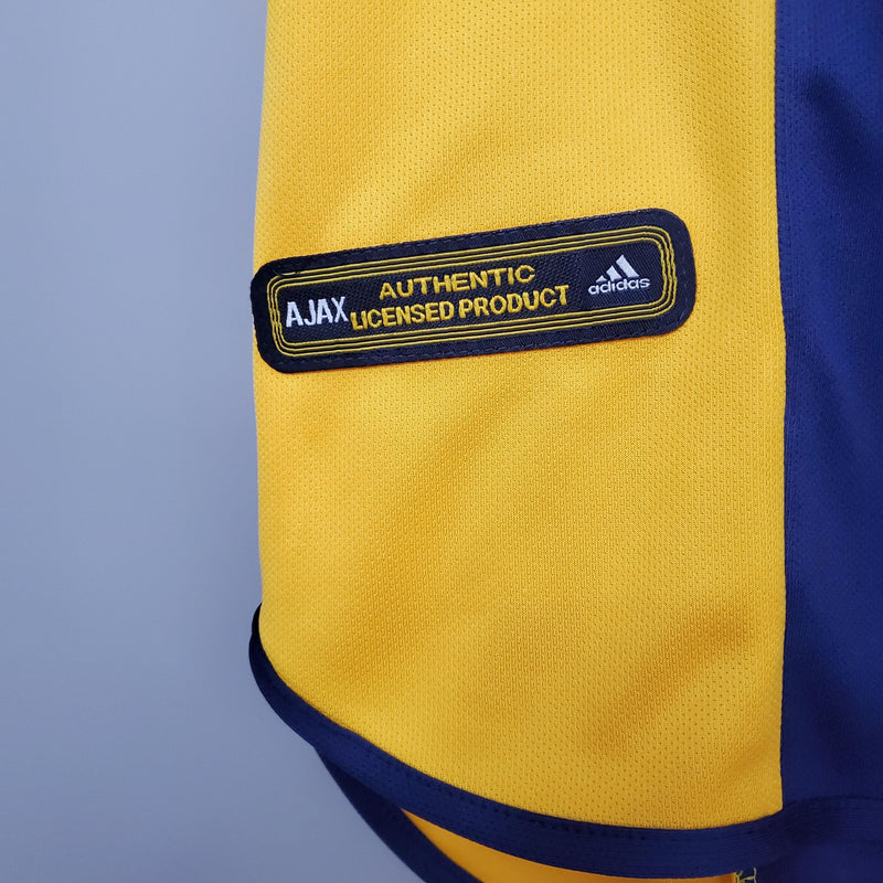Camisa Retrô Ajax 2000/2001 II Away - Amarela - Adidas
