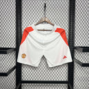 Short Manchester United 2024/2025 I Home - Branco