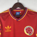 Camisa Retrô Colômbia 1990 II Away - Vermelha - Adidas