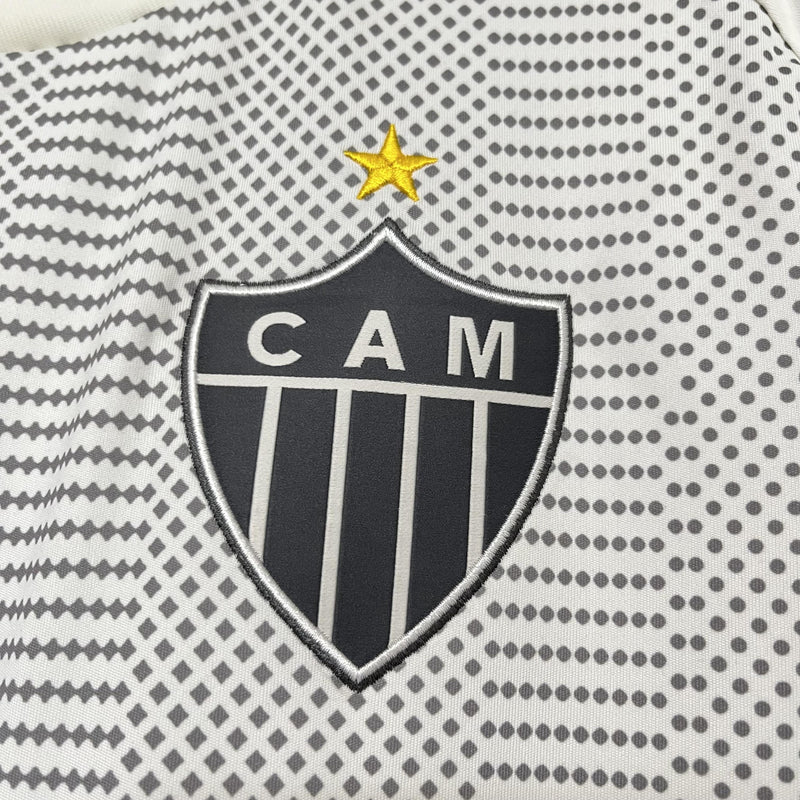 Camisa Atlético Mineiro 24/25 II Away - Torcedor - Branca