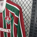 Camisa Fluminense 25/26 I Home - Torcedor Manga Longa