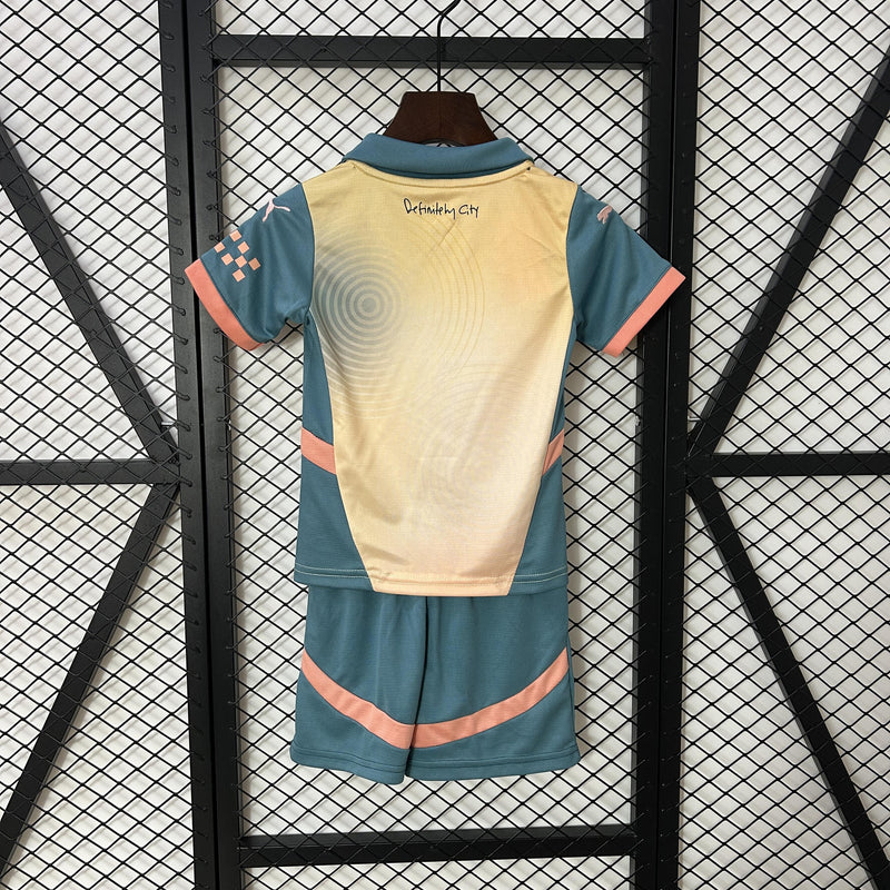 Conjunto Infantil - Manchester City 24/25 IV Fourth