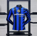 Camisa Inter de Milão 2024/2025 I Home - Jogador Manga Longa