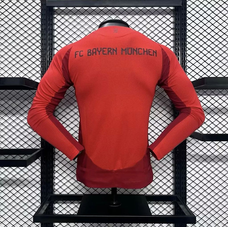 Camisa Bayern de Munique 2024/2025 I Home - Jogador Manga Longa