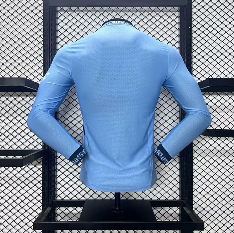 Camisa Manchester City 2024/2025 I Home - Jogador Manga Longa