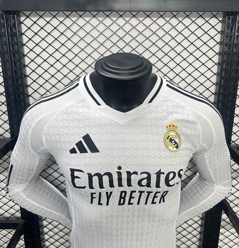 Camisa Real Madrid 2024/25 I Home - Jogador Manga Longa