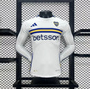 Camisa Boca Juniors 2024/2025 II Branca - Manga Longa Jogador