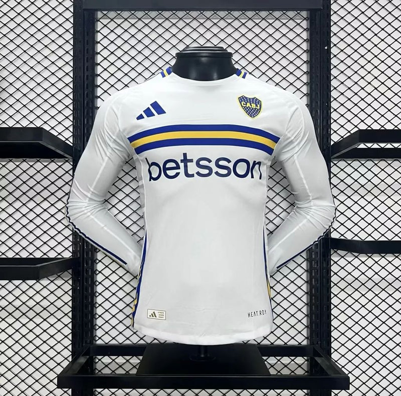 Camisa Boca Juniors 2024/2025 II Branca - Manga Longa Jogador