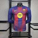Camisa Barcelona 2025/26 I Home - Nike Manga Longa Jogador