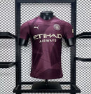 Camisa Manchester City 2024/25 III Third - Jogador - Vermelha