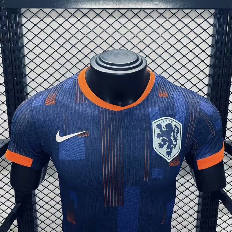 Camisa Holanda 2024/25 II Away - Jogador - Azul