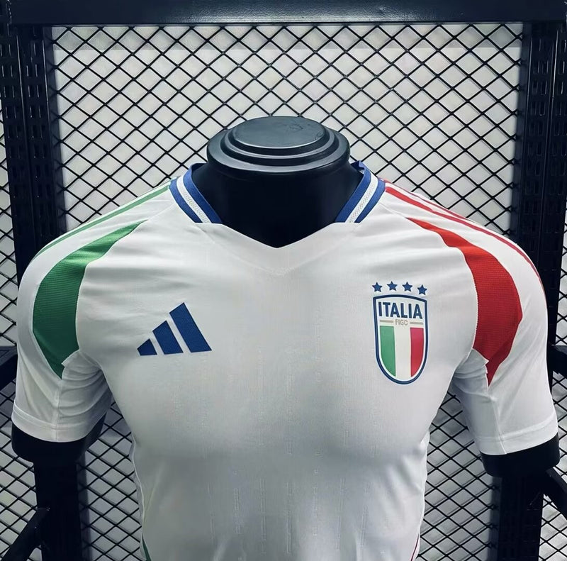 Camisa Itália 2024/25 Euro II Away - Jogador - Branca