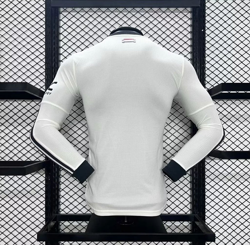 Camisa Manchester United 2024/2025 III Third Manga Longa Jogador Branca