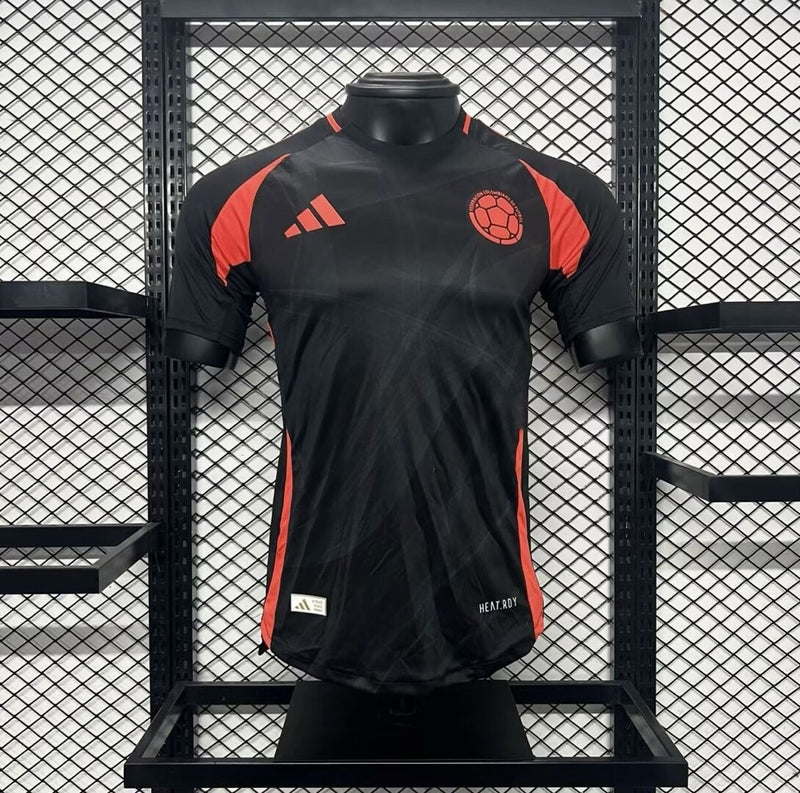 Camisa Colômbia 2024/25 II Away - Jogador - Preta