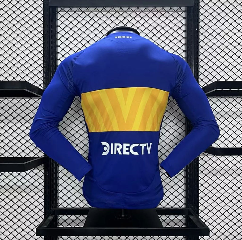 Camisa Boca Juniors 2024/2025 I Home - Manga Longa Jogador