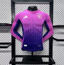 Camisa Alemanha 2024/25 II Away - Jogador Manga Longa Rosa