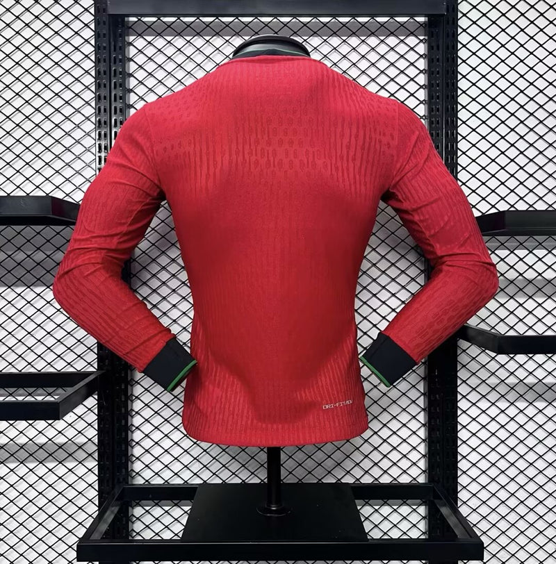 Camisa Portugal 2024/25 I Home - Jogador Manga Longa