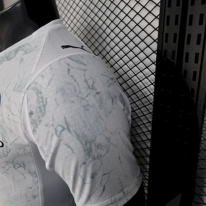 Camisa Manchester City 2025/2026 II Away - Branca - Jogador