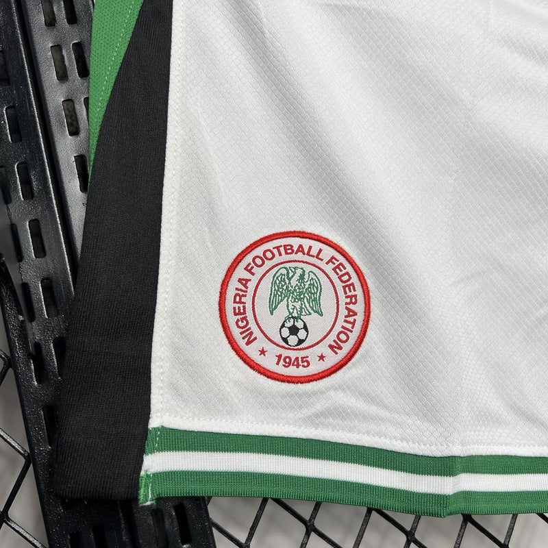 Short Nigéria 2024/2025 I Home - Branco