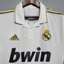 Camisa Retrô Real Madrid 2011/2012 I Home - Manga Longa Adidas