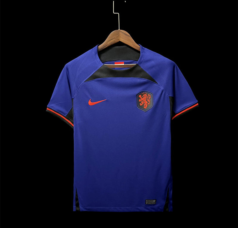 Camisa Holanda 2022/23 II Away - Torcedor - Azul