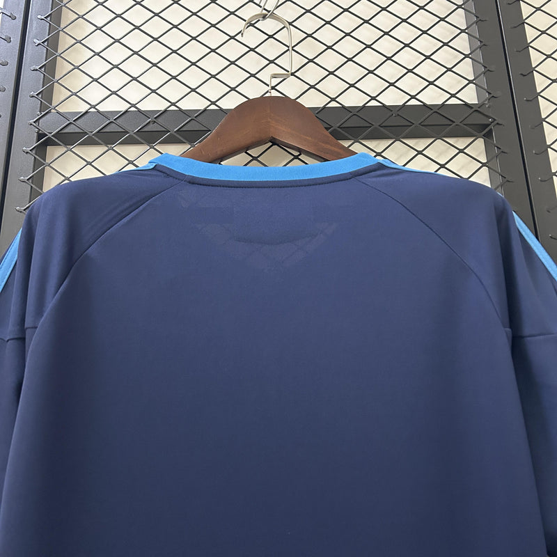 Camisa Retrô Schalke 04 2010/2011 II Away - Azul Escuro - Adidas