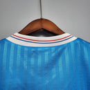 Camisa Retrô Olympique Marseille 1990 II Away - Azul - Adidas