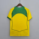 Camisa Retrô Brasil 2004/2006 I Home - Amarela - Nike