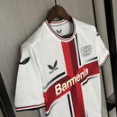 Camisa Bayer Leverkusen 2024/25 Away - Torcedor - Branca