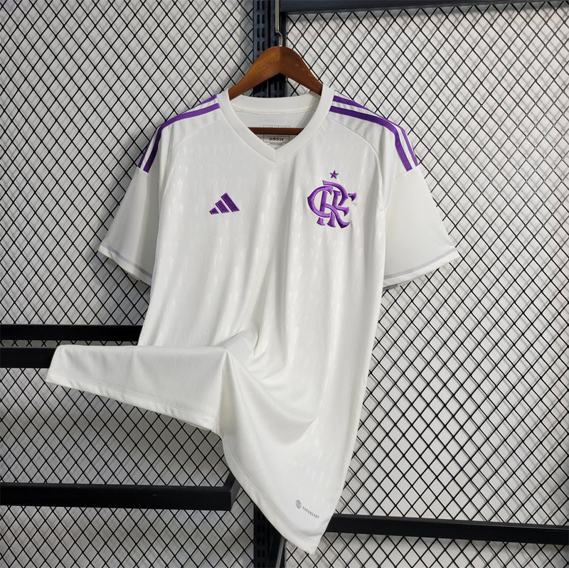 Camisa Flamengo 2023/24 Goleiro - Branca - Torcedor