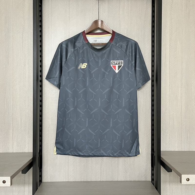 Camisa São Paulo 25/26 Treino - Torcedor - Cinza