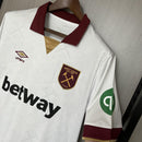 Camisa West Ham 2024/25 III Third - Torcedor - Branca