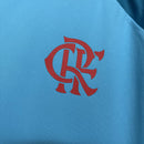 Camisa Flamengo 2025/26 Treino Azul Claro - Feminina