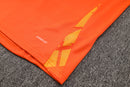 24/25 Conjunto Manchester United - Frio Zíper Curto - Laranja