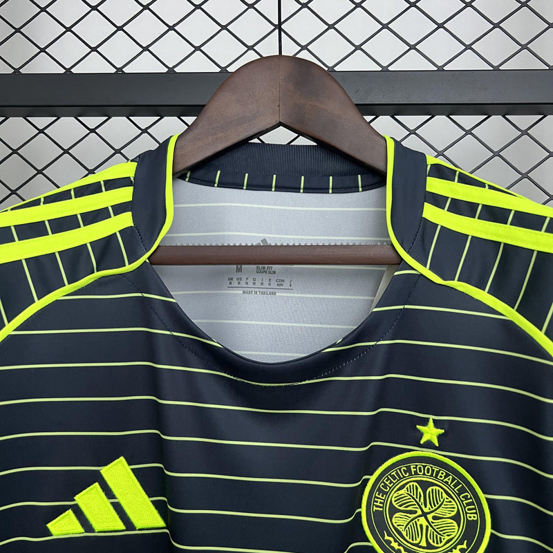 Camisa Celtic 25/26 II Away - Torcedor - Preta