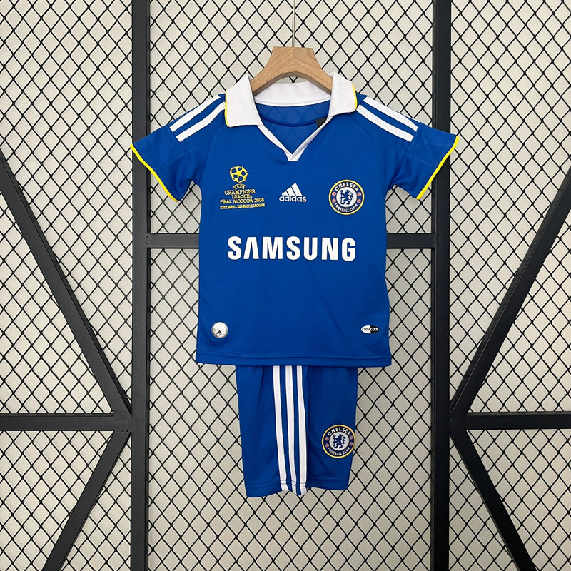 Conjunto Infantil Retrô - Chelsea 2008/09 Champions League