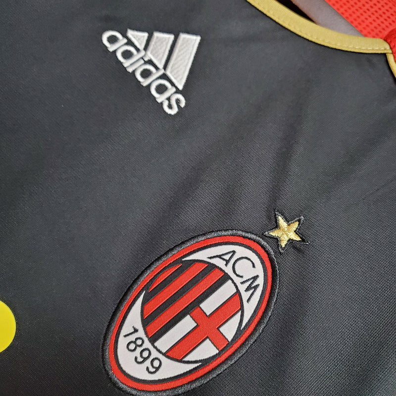 Camisa Retrô Milan 2006 III Third - Preta - Adidas