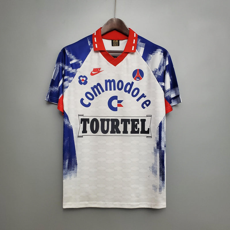 Camisa Retrô PSG 1993/1994 II Away - Branca - Nike